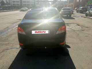 2012 Hyundai Solaris I, чёрный, 550000 рублей, вид 3