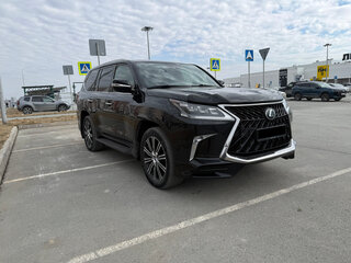 2018 Lexus LX 570 III Рестайлинг 2, чёрный, 7800000 рублей, вид 3