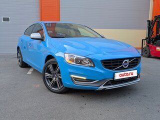 2014 Volvo S60 II Рестайлинг, синий, 1750000 рублей, вид 3