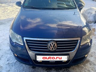 2007 Volkswagen Passat B6, синий, 560000 рублей, вид 4