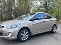 2011 Hyundai Solaris I, бежевый, 637000 рублей - вид 3