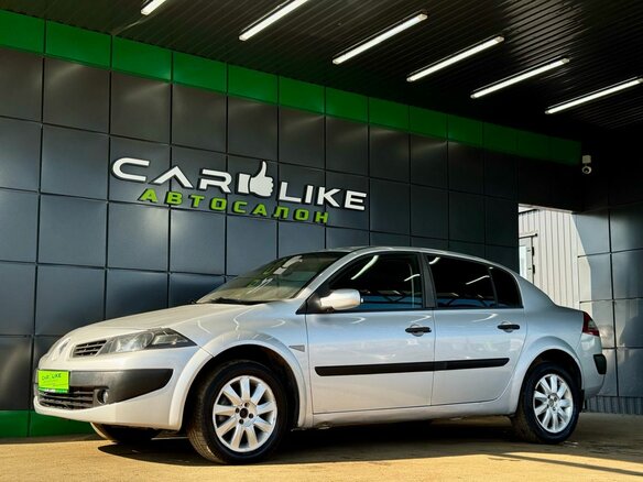 2007 Renault Megane II Рестайлинг, серебристый, 429000 рублей - вид 6