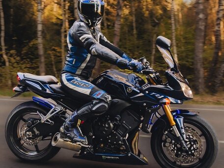 2007 Yamaha FZ1, синий, 700000 рублей, вид 1