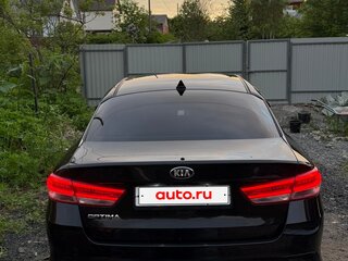 2017 Kia Optima IV, чёрный, 1790000 рублей, вид 4