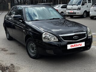 2009 Lada (ВАЗ) Priora I, чёрный, 339000 рублей, вид 4