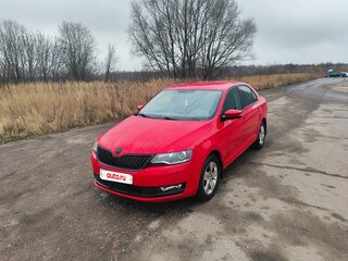 2019 Skoda Rapid I Рестайлинг, красный, 1200000 рублей, вид 1