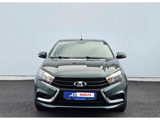 2016 Lada (ВАЗ) Vesta I, зелёный, 890000 рублей, вид 2