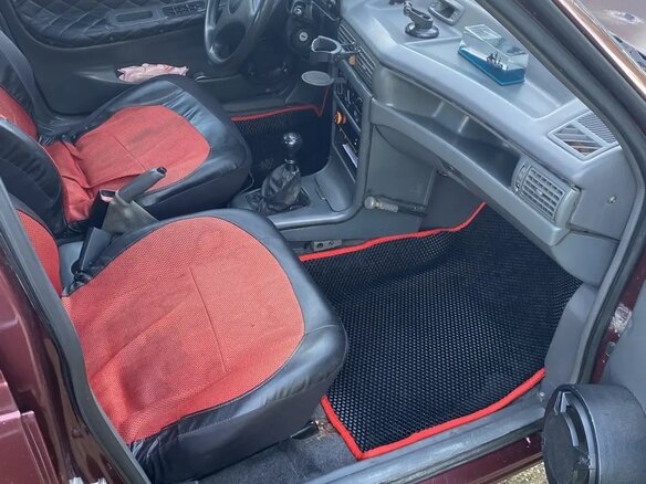 1997 Daewoo Nexia I, красный, 115000 рублей - вид 5