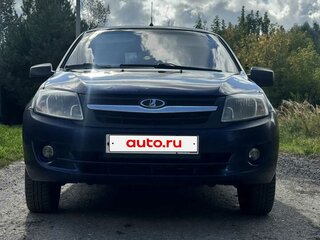 2014 Lada (ВАЗ) Granta I, синий, 310000 рублей, вид 1