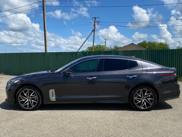 2021 Kia Stinger I Рестайлинг, серый, 2527000 рублей - вид 3