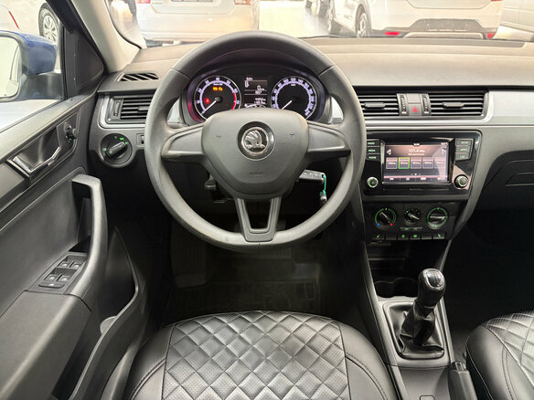 2019 Skoda Rapid I Рестайлинг, синий - вид 13