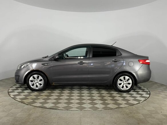2014 Kia Rio III, серый - вид 4