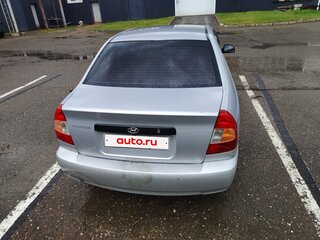 2005 Hyundai Accent ТагАЗ II, серый, 160000 рублей, вид 4