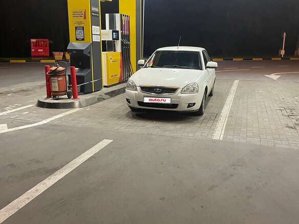 2013 Lada (ВАЗ) Priora I, белый, 370000 рублей - вид 3