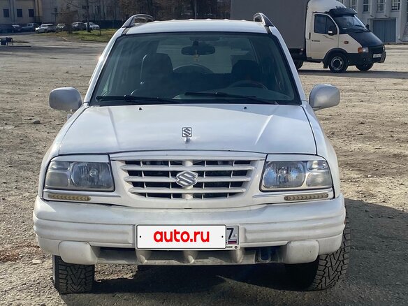 2002 Suzuki Vitara I, белый, 320000 рублей