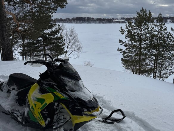 2016 BRP Lynx BoonDocker 600, жёлтый, 1050000 рублей