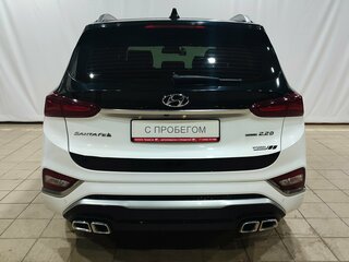 2018 Hyundai Santa Fe IV, белый, 2950000 рублей, вид 5
