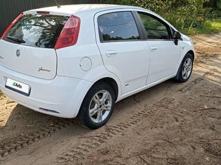 2008 Fiat Punto III Grande Punto, белый, 400000 рублей, вид 2