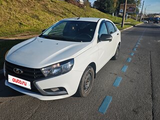2021 Lada (ВАЗ) Vesta I, белый, 950000 рублей, вид 3
