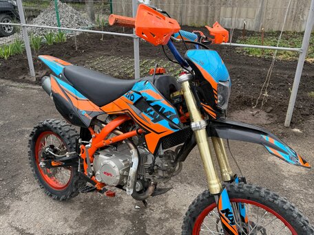 2024 Kayo Evolution YX140EM, оранжевый, 99000 рублей, вид 3