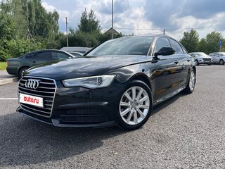 2016 Audi A6 IV (C7) Рестайлинг, чёрный, 3000000 рублей, вид 1