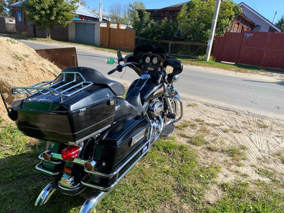 2006 Harley-Davidson Electra Glide, чёрный, 800000 рублей - вид 4