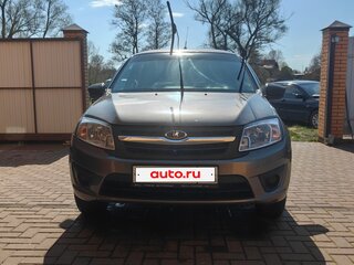 2015 Lada (ВАЗ) Granta I, коричневый, 500000 рублей, вид 1
