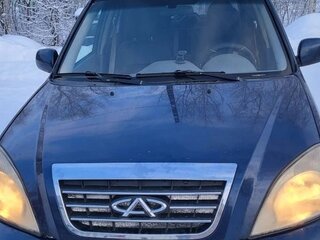 2009 Chery Tiggo (T11) I, синий, 420000 рублей, вид 2