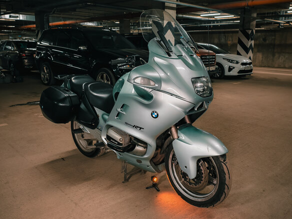 1996 BMW R 1100 RT, голубой, 380000 рублей - вид 2