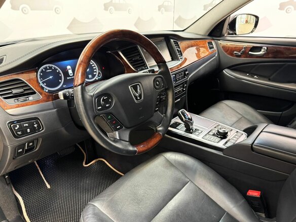 2015 Hyundai Equus II Рестайлинг, чёрный, 1450000 рублей - вид 8