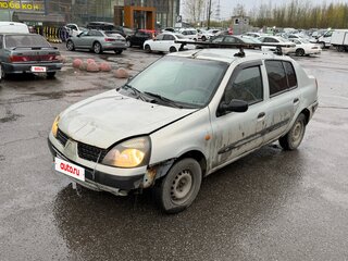 2003 Renault Symbol I Рестайлинг, серебристый, 80000 рублей, вид 3