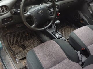 1998 Hyundai Accent I, зелёный, 100000 рублей, вид 3