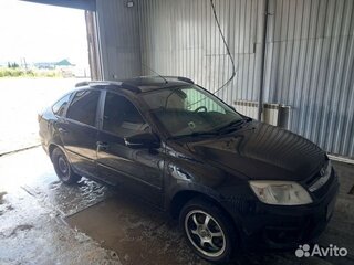 2017 Lada (ВАЗ) Granta I, чёрный, 493000 рублей, вид 3