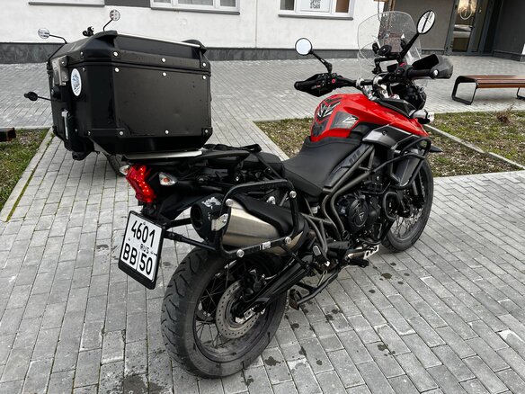 2015 Triumph Tiger 800, красный, 765000 рублей - вид 9