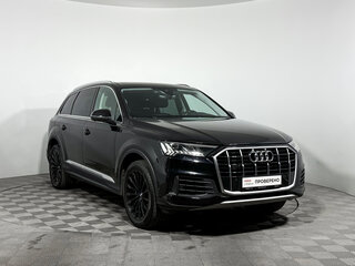 2020 Audi Q7 50 TDI II (4M) Рестайлинг, чёрный, 4754400 рублей, вид 3