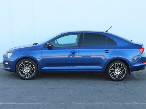 2021 Skoda Rapid II, синий, 1860000 рублей - вид 3