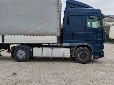 2002 DAF 95XF, синий, 1300000 рублей, вид 2