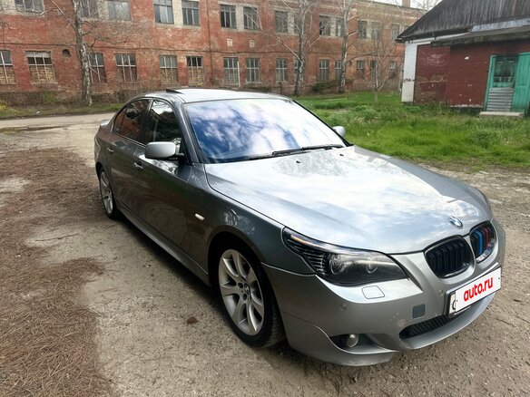 2003 BMW 5 серии 530i V (E60/E61), серый, 1150000 рублей - вид 4