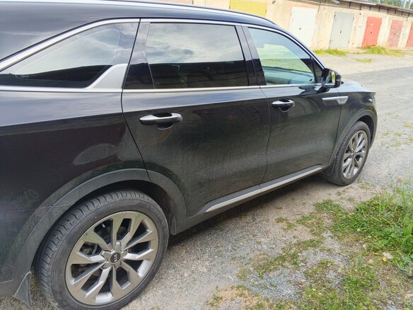 2021 Kia Sorento IV, чёрный, 3500000 рублей - вид 1