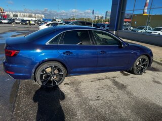2018 Audi A4 V (B9), синий, 2460000 рублей, вид 3