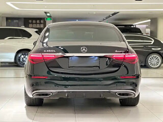 2022 Mercedes-Benz S-Класс 450 Long 4MATIC VII (W223), чёрный, 9092027 рублей, вид 3