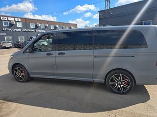2022 Mercedes-Benz V-Класс Extra Long 300 d экстра длинный III (W447) Рестайлинг, чёрный, 10500000 рублей, вид 2