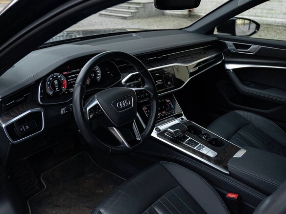 2020 Audi A6 55 TFSI V (C8), чёрный, 4500000 рублей - вид 9