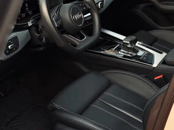2022 Audi A4 35 TFSI Long V (B9) Рестайлинг, белый - вид 13