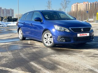 2019 Peugeot 308 II Рестайлинг, синий, 1300000 рублей, вид 2