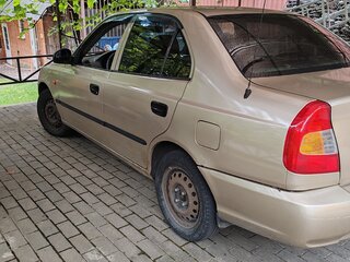 2005 Hyundai Accent ТагАЗ II, бежевый, 300000 рублей, вид 5