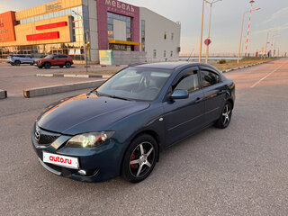 2007 Mazda 3 I (BK) Рестайлинг, синий, 395000 рублей, вид 2