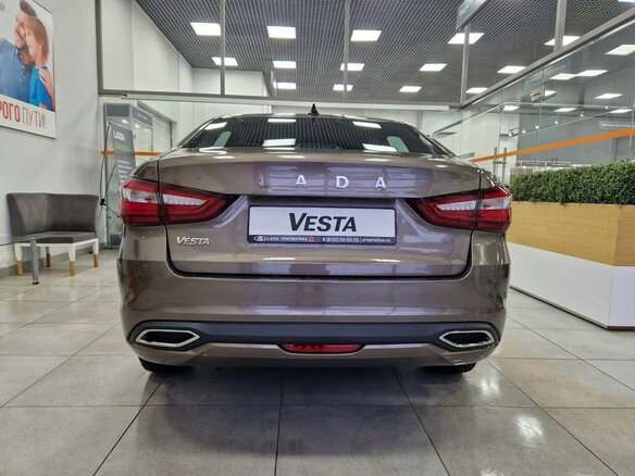 2026 Lada (ВАЗ) Vesta I Рестайлинг (NG), коричневый - вид 3