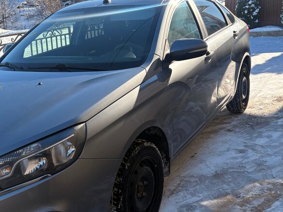 2019 Lada (ВАЗ) Vesta I, серый, 700000 рублей - вид 1