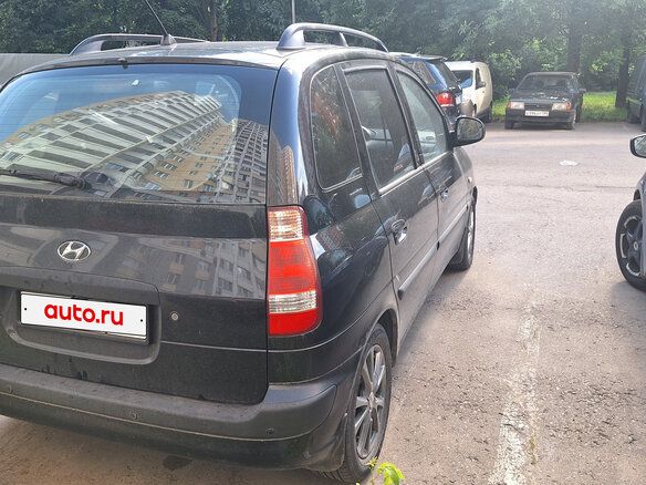 2008 Hyundai Matrix I Рестайлинг, чёрный, 380000 рублей - вид 3